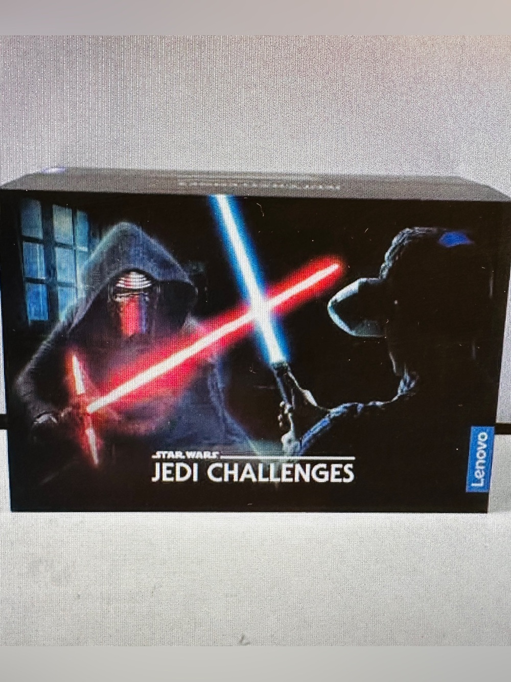 Lenovo Star Wars Jedi Challenges Box - Black with Red & Blue Lightsabers